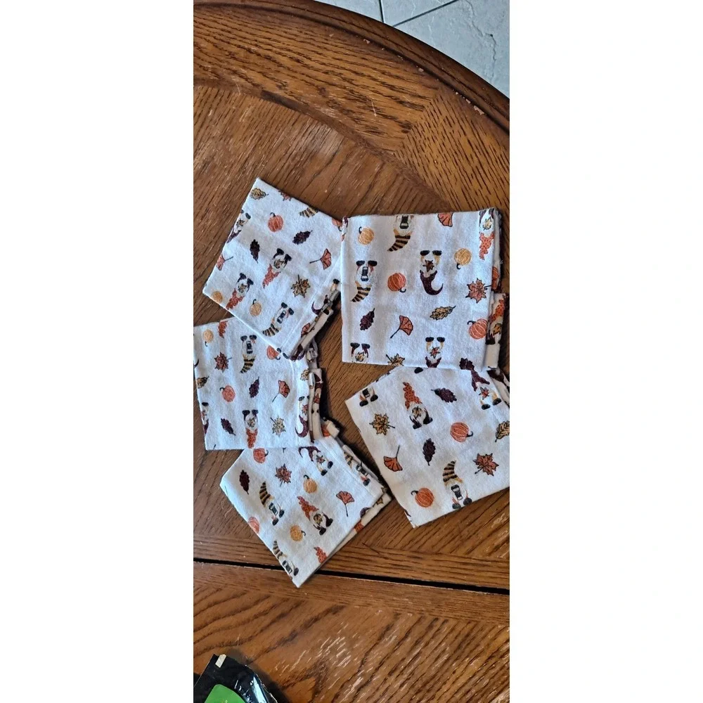 5 Fall Themed napkins With‎ Gnomes From Hobby Lobby 9.5x10.5